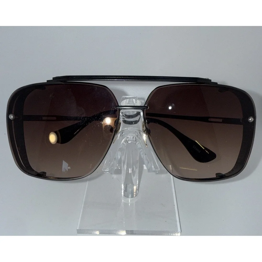Gtand Authentic GT115 Black Metal & Gradient Lens Exclusive Sunglasses 64-18-145